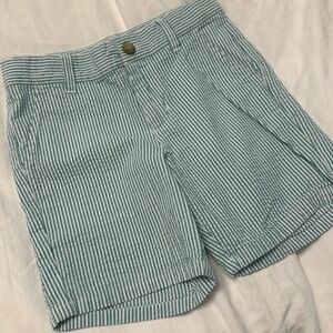 Janie & Jack Seersucker Shorts Sz 6